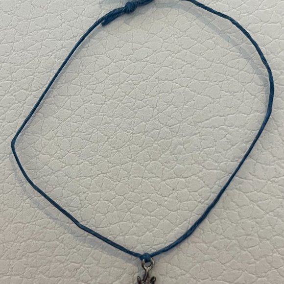 NEW & BOXED DOGEARED BLUE CORD MAKE A WISH BRACELET - Picture 5 of 5